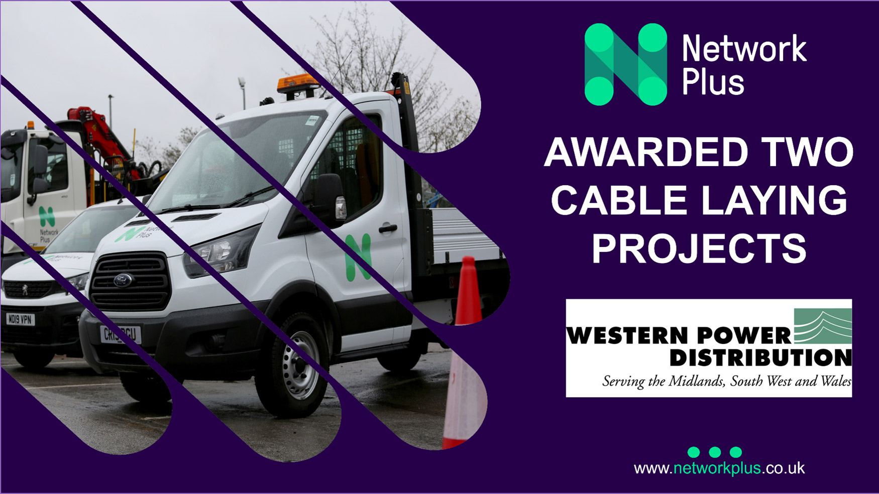 Continuing the successful delivery of cable laying projects on behalf of Western Power Distribution (WPD), Network Plus have recently won two significant new projects in Nottingham and Burton Upon Trent.