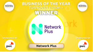 Network Plus Wins MEN Business of the Year Award 2022
