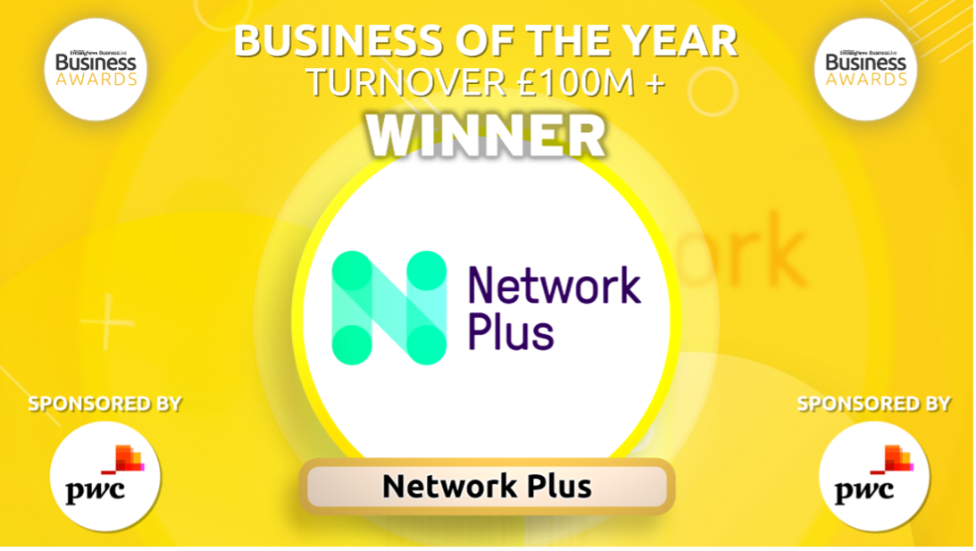 Network Plus Wins MEN Business of the Year Award 2022